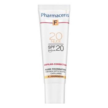 Pharmaceris F Capilar-Correction Fluid SPF20 Nude skrášľujúci fluid pre zjednotenú a rozjasnenú pleť 30 ml