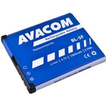 AVACOM pre Nokia N95, E65, Li-Ion 3,6 V 1000 mAh (náhrada BL-5F) (GSNO-BL5F-S1000A)