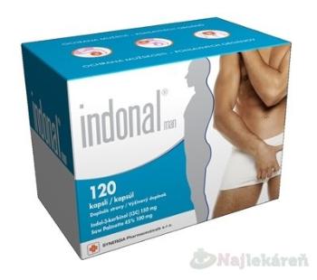 Synergia Pharmaceuticals Indonal Man 120 kapsúl