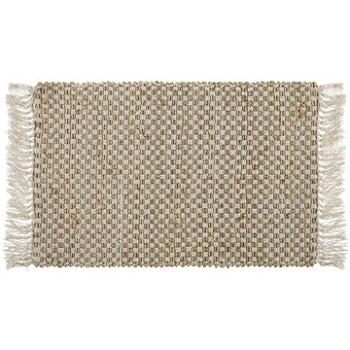 Jutový  koberec 50 × 80 cm béžový ZERDALI, 245903 (beliani_245903)