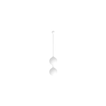 Biele dizajnové venušine guľôčky Whoop.de.doo Light, 41 g