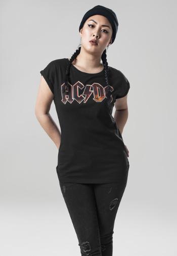 Mr. Tee Ladies AC/DC Voltage Tee black - XS