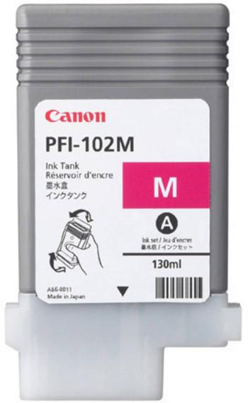 Canon Ink cartridge PFI-102M originál  purpurová 0897B001 náplň do tlačiarne