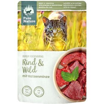 Pure Nature Cat Adult vrecko Hovädzie a Zverina 85 g (RD-PNCA00085BV-5615-CS)