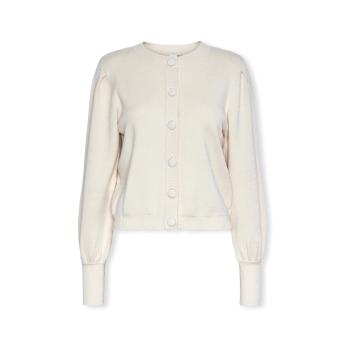 Y.a.s  YAS Noos Fonny Cardigan - Birch  Kabáty Biela