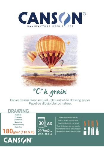 Canson Pad Càgrain A3 180 g White Skicár