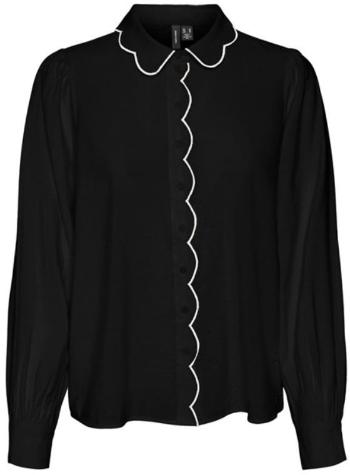 Vero Moda Dámska košeľa VMGIGI Regular Fit 10303039 Black S