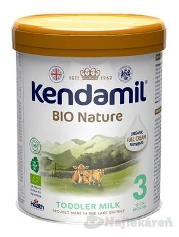 KENDAMIL 3 BIO Nature batoľacie mlieko s DHA, 800g