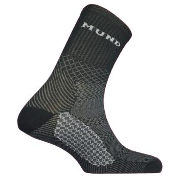 Cyklistické ponožky Mund Bike čierne XL (46-49)