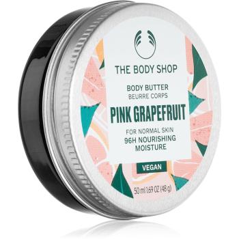 The Body Shop Pink Grapefruit Body Butter telové maslo pre normálnu pokožku 50 ml