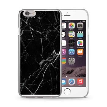 MY ART kryt Apple iPhone 6 / 6S BLACK MARBLE (142)