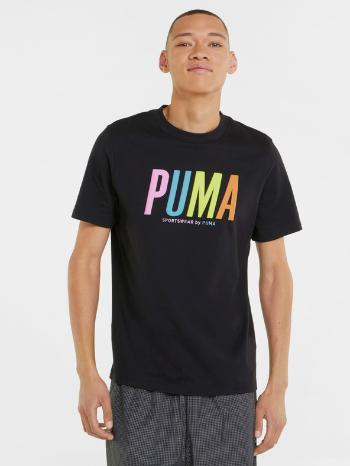 Puma Graphic Tričko Čierna