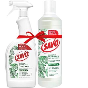 SAVO Botanitech sprej 700 ml a prípravok na podlahu 1 l (CIS1819mix2)