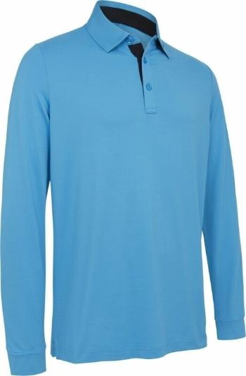 Callaway Mens Long Sleeve Performance Polo Malibu Blue XL