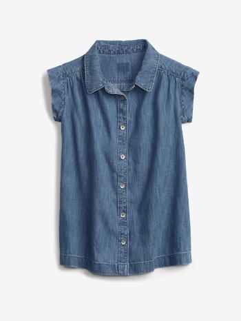 GAP Denim Med SS Košeľa detská Modrá