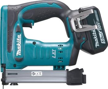 Makita  DST221RTJ akumulátorová sponkovačka   Dĺžka svoriek 10 - 22 mm