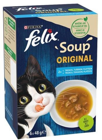 FELIX Soup 8(6x48g) polievky s treskou, tuniakom a platesou