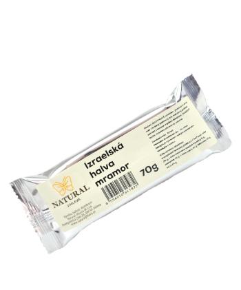 Izraelská chalva - mramor NATURAL JIHLAVA 70 g