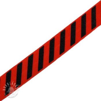 Lemovacia guma STRIPE 20 mm red