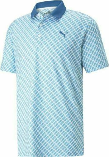 Puma Mattr Pineapples Polo Lake Blue L Lake Blue L