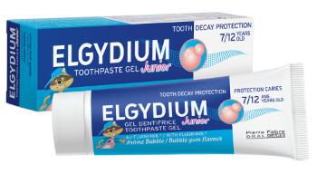 Elgydium JUNIOR gélová zubná pasta s fluorinolom pre deti s príchuťou žuvačky 1x 50 ml