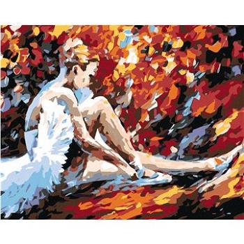 Maľovanie podľa čísel – Sediaca baletka (HRAmal00252nad)