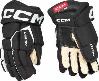 CCM Hokejové rukavice Tacks AS 580 JR 10 Black/White