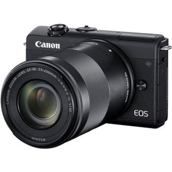 Canon EOS M200 + EF-M 15–45 mm f/3,5 – 6,3 IS STM + EF-M 55–200 mm f/4,5 – 6,3 IS STM (3699C018)