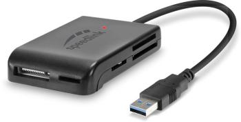 SpeedLink SNAPPY EVO externá čítačka pamäťových kariet USB 3.0 čierna