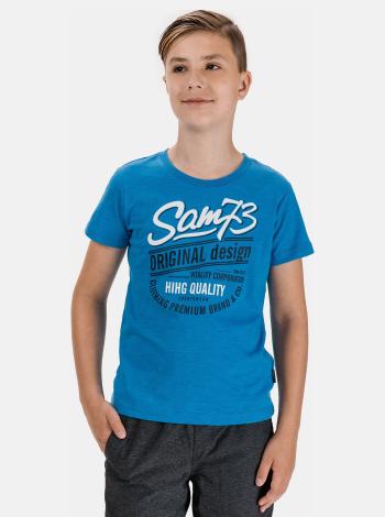 Modré chlapčenské tričko SAM 73