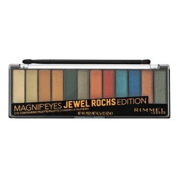 Rimmel London Magnifeyes Eyeshadow Palette 009 Jewel Rocks paletka očných tieňov 14 g