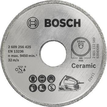 Bosch Accessories 2609256425  diamantový rezný kotúč Priemer 65 mm Vnútorný Ø 15 mm  1 ks