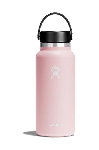 Termo fľaša Hydro Flask 32 Oz Wide Flex Cap Trillium ružová farba, W32BTS678