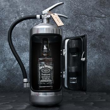 Darčekový hasičák Jack Daniel´s no.7 (Barva hasičáku: Strieborná)