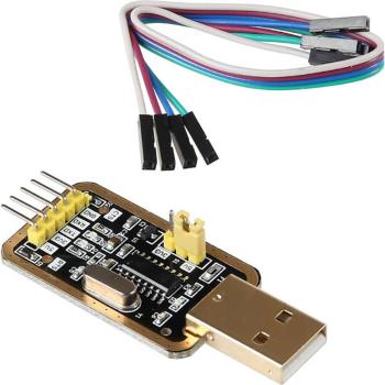 Joy-it sbc-ttl jumper káble Raspberry Pi [1x USB 2.0 zástrčka A - 4x zásuvka drôtového mostíka] 20.00 cm
