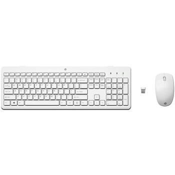 HP 230 Wireless Mouse Keyboard White – CZ (3L1F0AA#BCM)