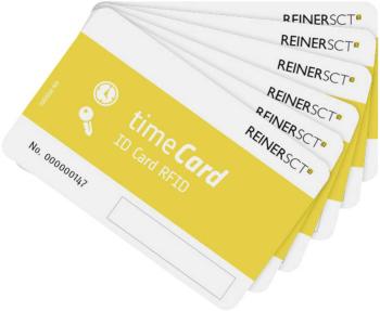 REINER SCT timeCard RFID Chipkarten 5 DES čipové karty Blanco