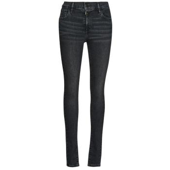 Levis  720 HIRISE SUPER SKINNY  Džínsy Skinny Čierna