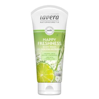 Lavera sprchový gél Happy Freshness Limetka Cit Trava 200ml