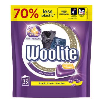 Woolite Darks, Denim, Black gélové kapsuly 33 praní