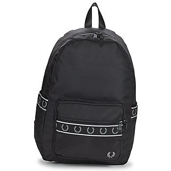 Fred Perry  Ruksaky a batohy CONTRAST TAPE BACKPACK  Čierna