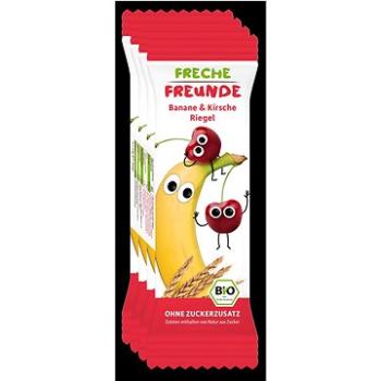Freche Freunde BIO Ovocná tyčinka – Banán a čerešňa 4× 23 g (4260249146969)