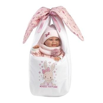 Llorens 73902 New Born dievčatko – reálna bábika s celovinylovým telom – 40 cm (8426265739028)