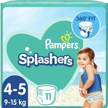 PAMPERS Splashers veľ. 4/5 (9 – 15 kg) 11 ks (8001090698384)