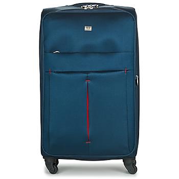 David Jones  Pružné cestovné kufre JAVESKA 111L  Modrá