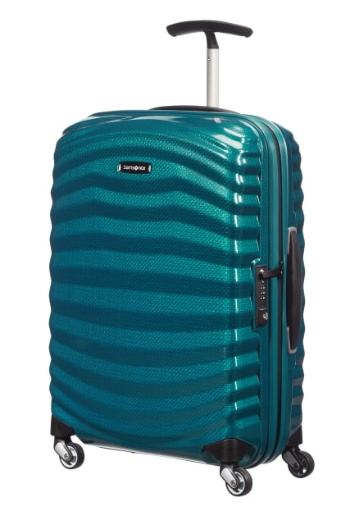 Samsonite Kabinový cestovní kufr Lite-Shock Spinner 36 l - modrá