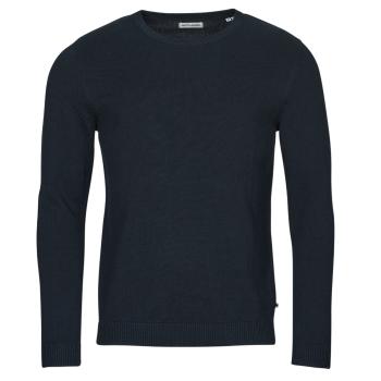 Jack & Jones  JJEBASIC  Svetre Námornícka modrá