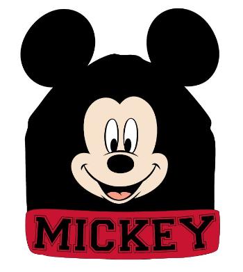 EPlus Chlapčenská čiapka na zimu - Mickey Mouse Veľkosť šiltovka: 54