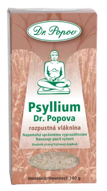 Dr. Popov Psyllium rozpustná vláknina 100 g