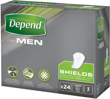 Depend For men Light inkontinenčné vložky pre mužov 24 ks